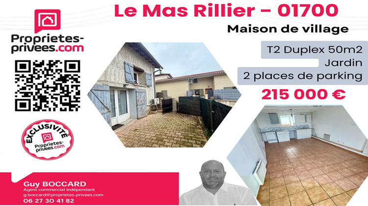 Ma-Cabane - Vente Maison MIRIBEL, 50 m²