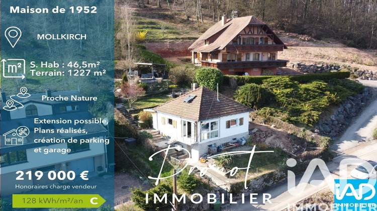 Ma-Cabane - Vente Maison Mollkirch, 46 m²