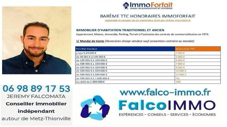 Ma-Cabane - Vente Maison Mondelange, 100 m²