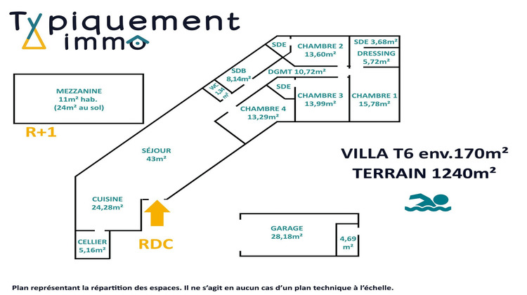 Ma-Cabane - Vente Maison Mondonville, 170 m²