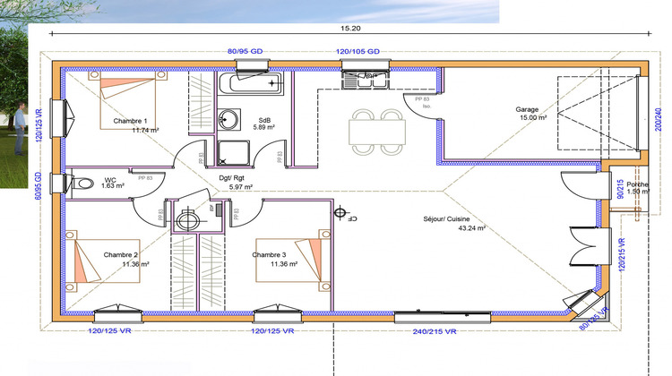 Ma-Cabane - Vente Maison Monein, 91 m²