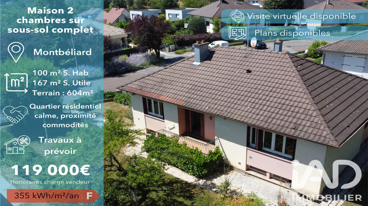 Ma-Cabane - Vente Maison Montbéliard, 100 m²