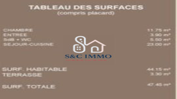 Ma-Cabane - Vente Maison Montévrain (), 44 m²