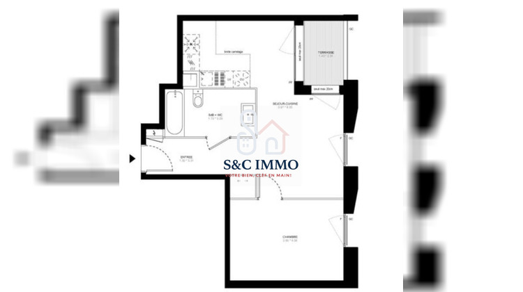 Ma-Cabane - Vente Maison Montévrain (), 44 m²