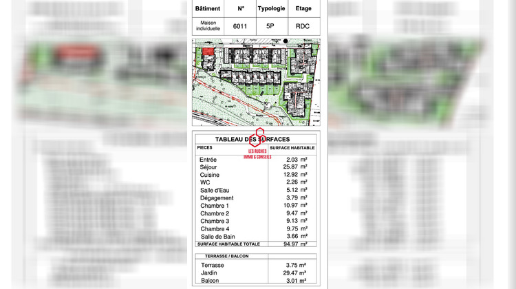 Ma-Cabane - Vente Maison Montévrain, 94 m²