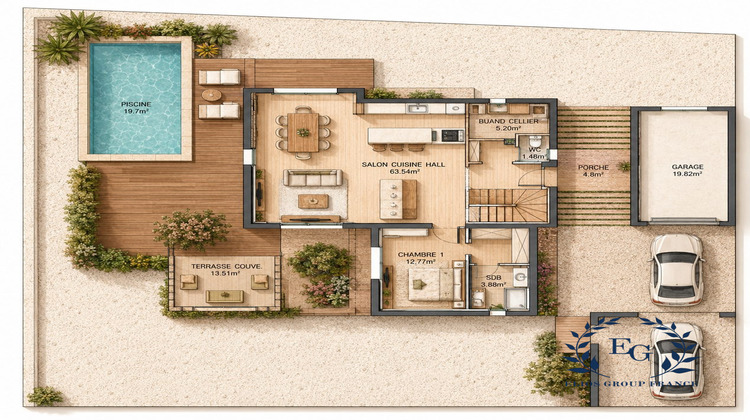 Ma-Cabane - Vente Maison Montferrier-sur-Lez, 149 m²