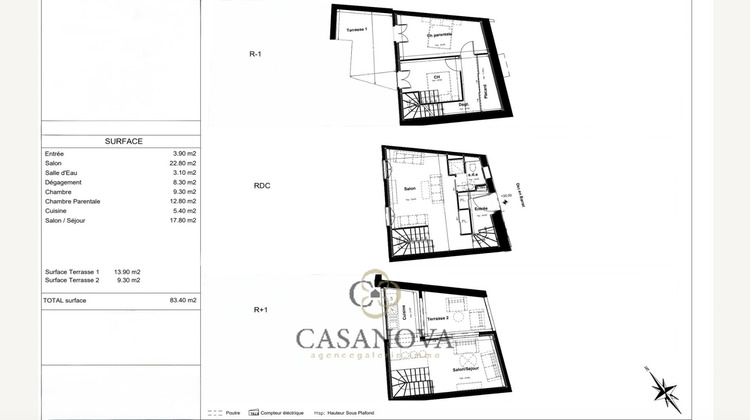Ma-Cabane - Vente Maison MONTPELLIER, 83 m²