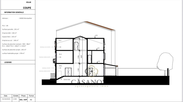 Ma-Cabane - Vente Maison MONTPELLIER, 310 m²