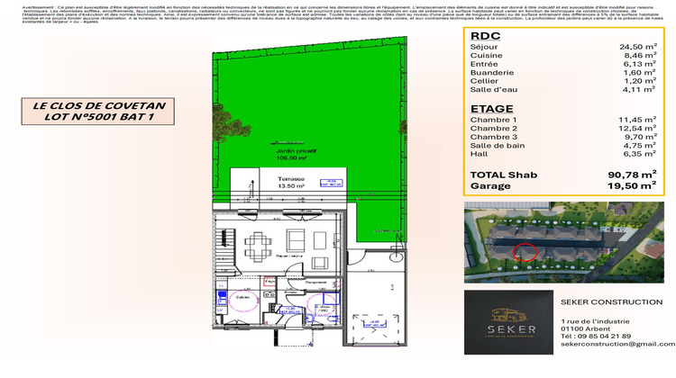 Ma-Cabane - Vente Maison Montréal-la-Cluse, 90 m²