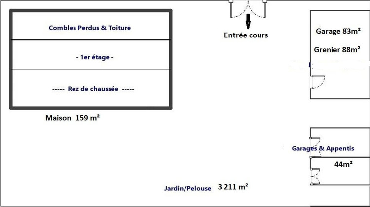 Ma-Cabane - Vente Maison Montsaunes, 159 m²