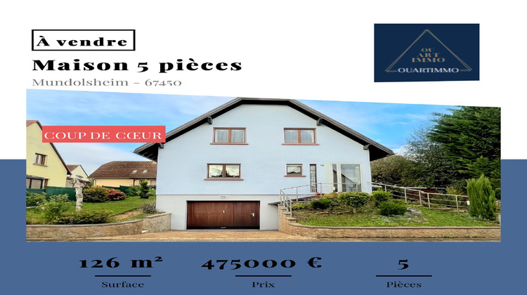 Ma-Cabane - Vente Maison Mundolsheim, 126 m²