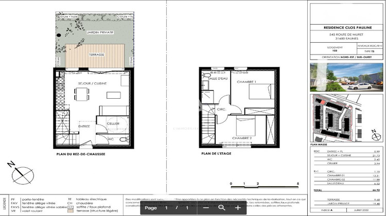 Ma-Cabane - Vente Maison MURET, 67 m²