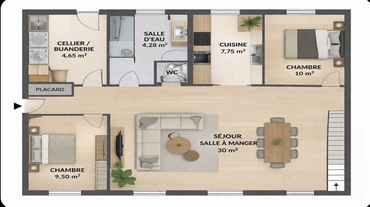 Ma-Cabane - Vente Maison Neauphle-le-Château, 75 m²