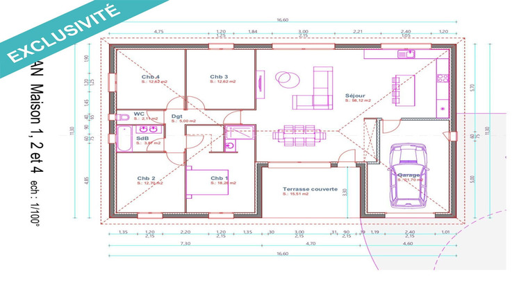 Ma-Cabane - Vente Maison Negrepelisse, 125 m²