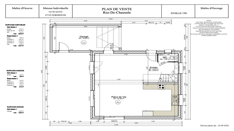Ma-Cabane - Vente Maison NORDHOUSE, 101 m²