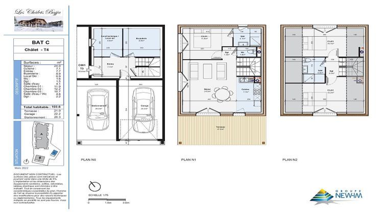 Ma-Cabane - Vente Maison NOTRE-DAME-DE-BELLECOMBE, 103 m²