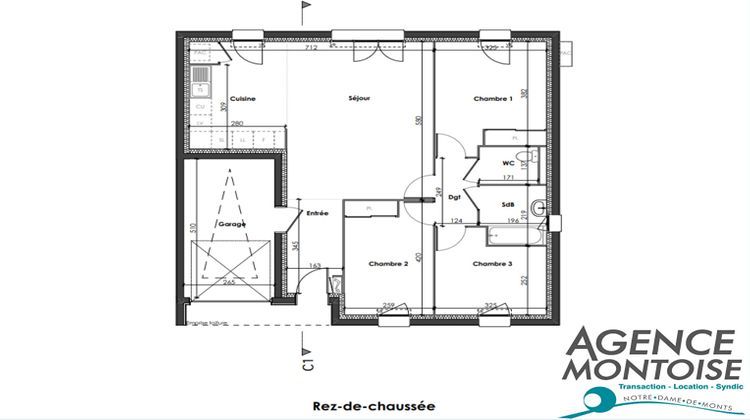 Ma-Cabane - Vente Maison NOTRE-DAME-DE-MONTS, 84 m²