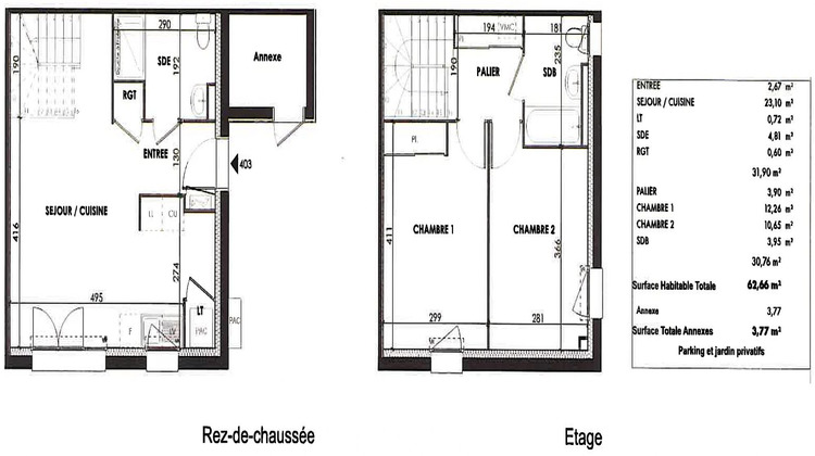 Ma-Cabane - Vente Maison Notre-Dame-de-Monts, 62 m²