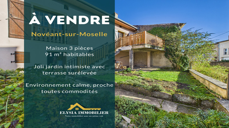 Ma-Cabane - Vente Maison Novéant-sur-Moselle, 91 m²