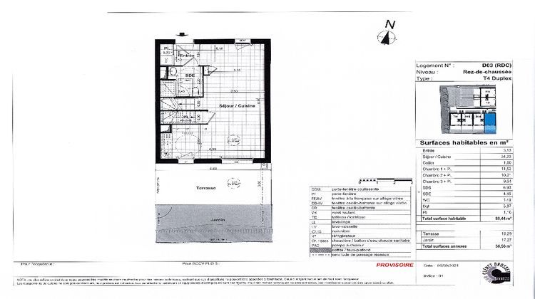 Ma-Cabane - Vente Maison NOYAL-CHATILLON-SUR-SEICHE, 88 m²