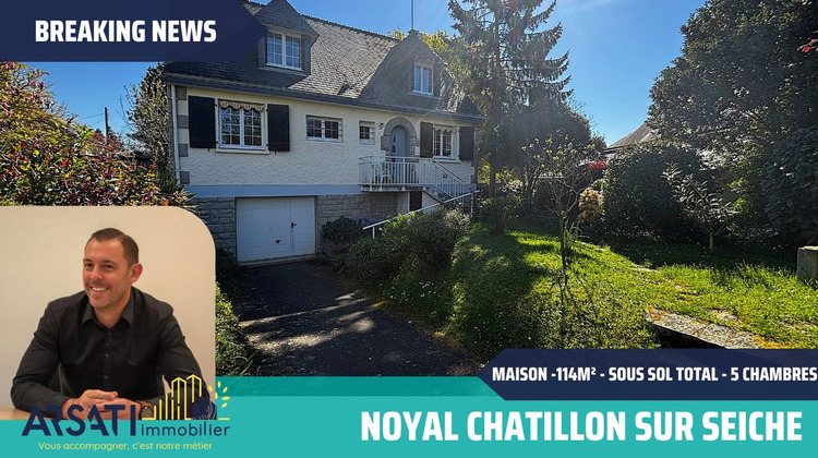 Ma-Cabane - Vente Maison Noyal-Châtillon-sur-Seiche, 114 m²