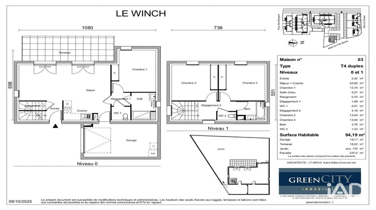 Ma-Cabane - Vente Maison Olonne-sur-Mer, 94 m²