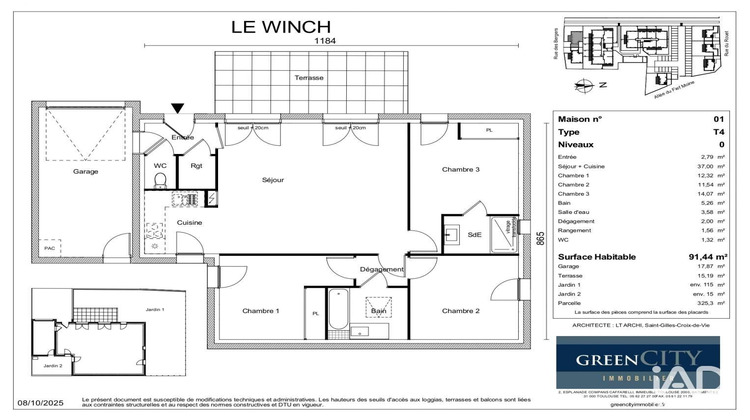 Ma-Cabane - Vente Maison Olonne-sur-Mer, 91 m²