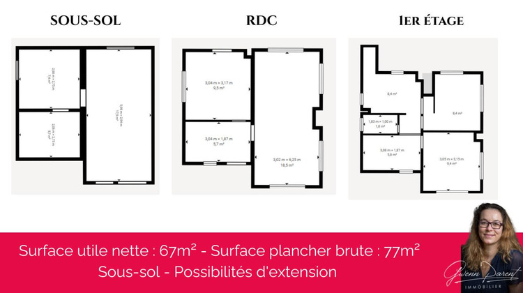 Ma-Cabane - Vente Maison PALAISEAU, 62 m²