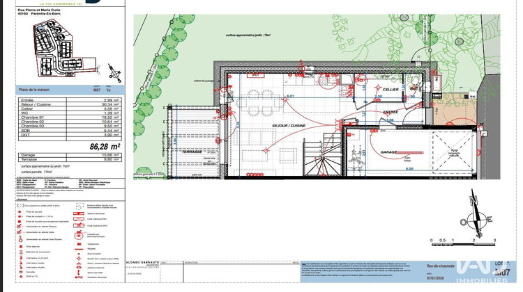 Ma-Cabane - Vente Maison Parentis-en-Born, 86 m²