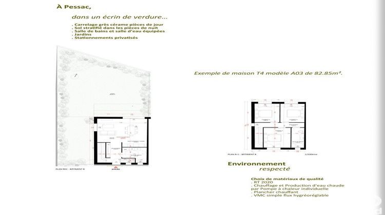Ma-Cabane - Vente Maison Pessac, 83 m²