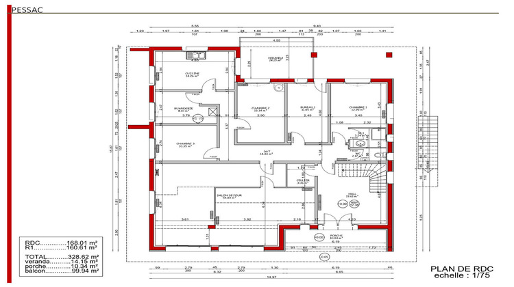 Ma-Cabane - Vente Maison PESSAC, 300 m²