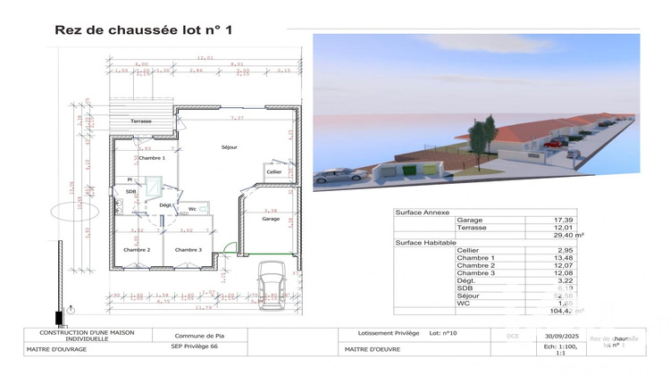 Ma-Cabane - Vente Maison Pia, 105 m²