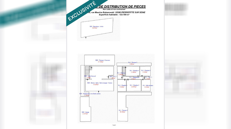 Ma-Cabane - Vente Maison Pierrefitte-sur-Seine, 170 m²
