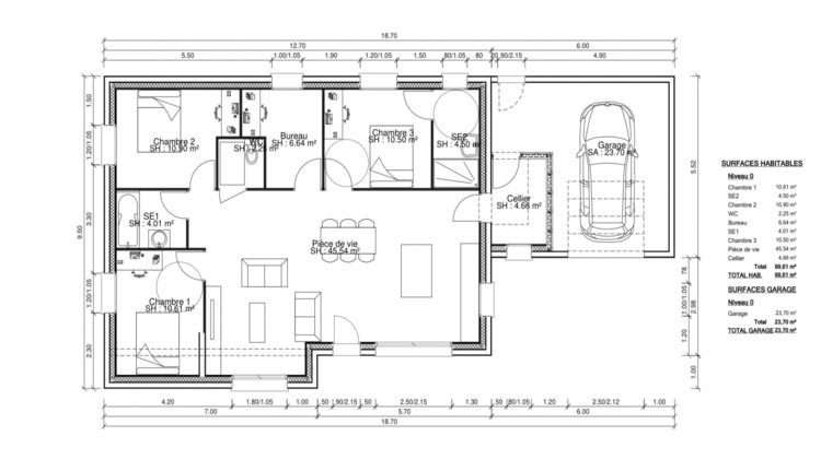 Ma-Cabane - Vente Maison Ploufragan, 100 m²