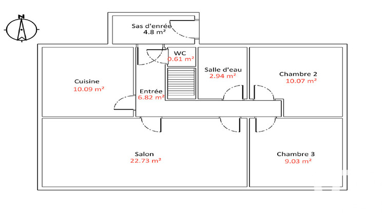 Ma-Cabane - Vente Maison Plozévet, 96 m²