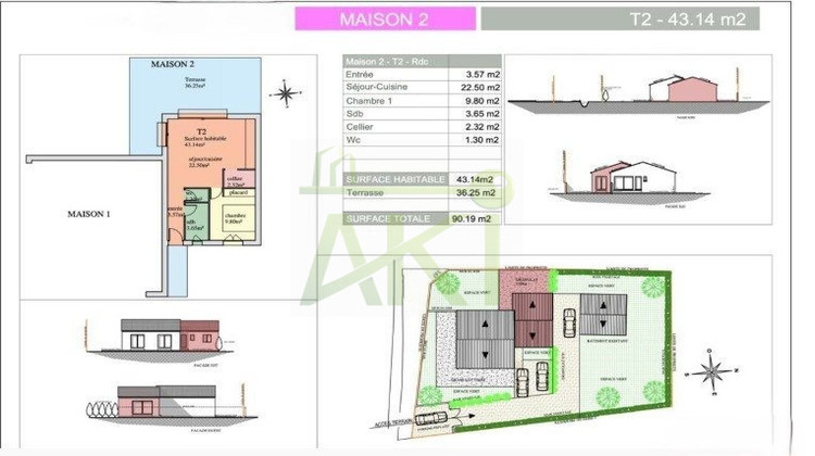 Ma-Cabane - Vente Maison Poggio-Mezzana, 43 m²