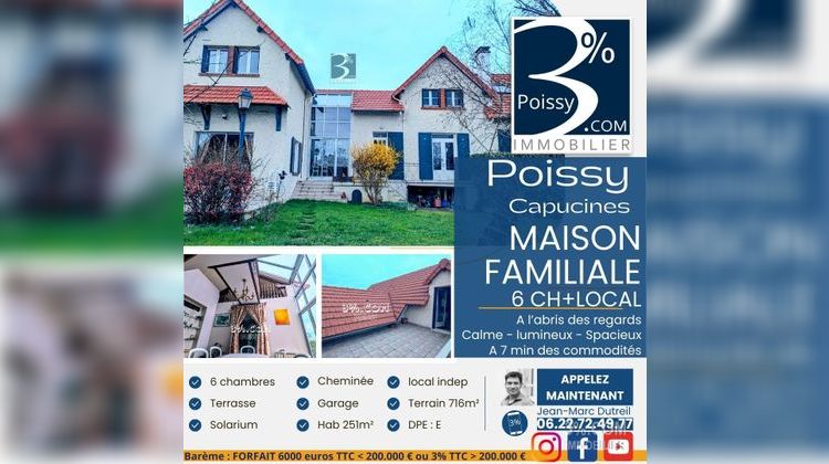 Ma-Cabane - Vente Maison Poissy, 251 m²