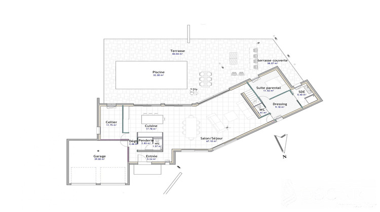 Ma-Cabane - Vente Maison Pont-Saint-Martin, 196 m²