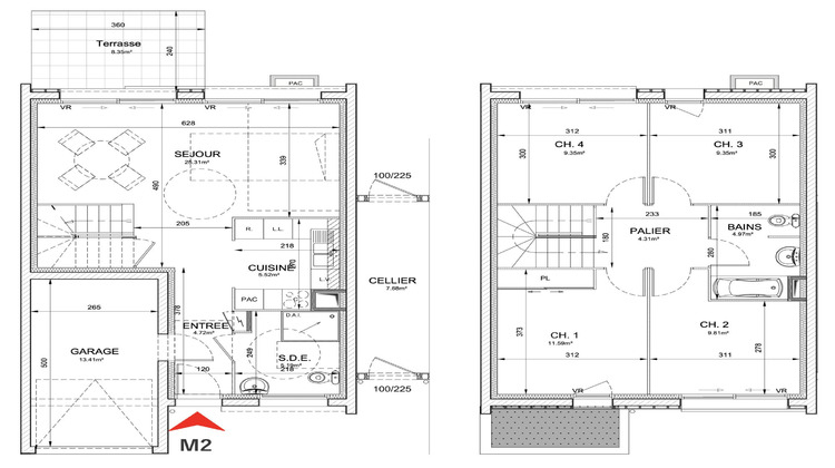 Ma-Cabane - Vente Maison Pornichet, 90 m²