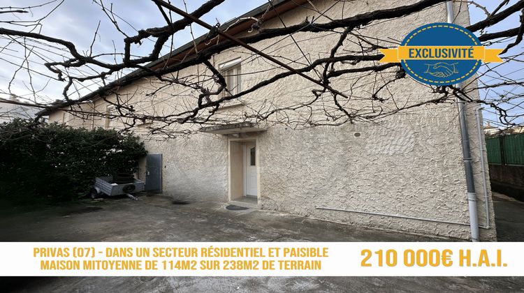 Ma-Cabane - Vente Maison Privas, 114 m²