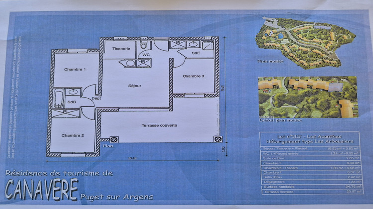 Ma-Cabane - Vente Maison Puget-sur-Argens, 54 m²