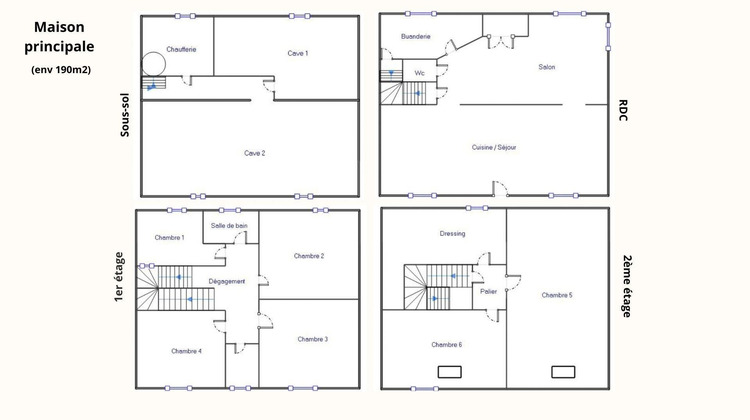 Ma-Cabane - Vente Maison Questembert, 190 m²