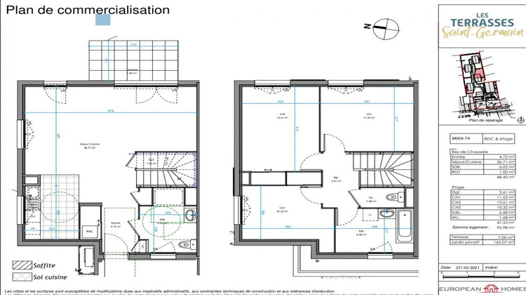 Ma-Cabane - Vente Maison QUEVERT, 108 m²