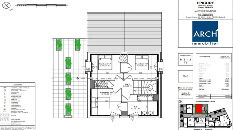 Ma-Cabane - Vente Maison Rennes, 123 m²