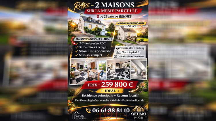 Ma-Cabane - Vente Maison RETIERS, 110 m²