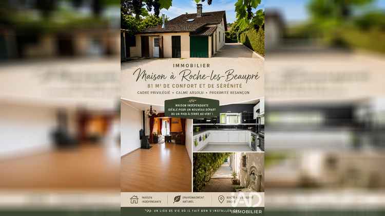Ma-Cabane - Vente Maison Roche-Lez-Beaupré, 81 m²