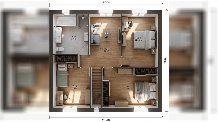 Ma-Cabane - Vente Maison Romagnat, 112 m²