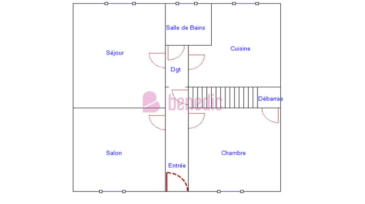 Ma-Cabane - Vente Maison ROMBAS, 61 m²