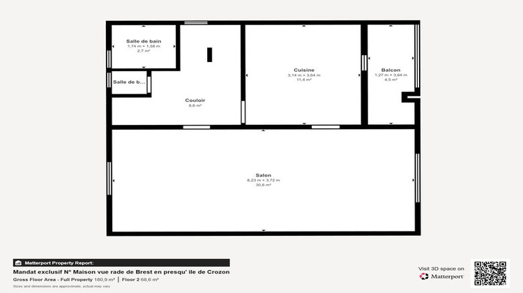 Ma-Cabane - Vente Maison ROSCANVEL, 114 m²