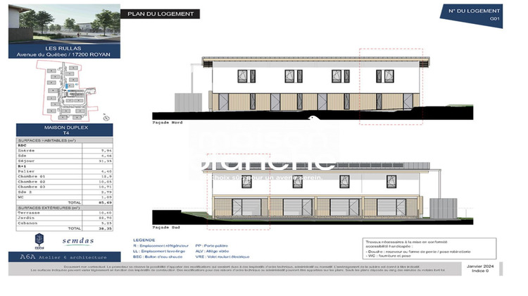 Ma-Cabane - Vente Maison Royan, 85 m²